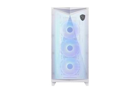 MSI MPG GUNGNIR 300R AIRFLOW 4-RGB FANLI GAMING MID-TOWER PC KASASI BEYAZ
