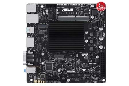ASUS PRIME N100I-D D4-CSM WIFI DDR4-Intel N100 Tümleşik İşlemcili Kurumsal Anakart
