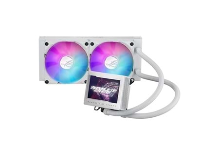 ASUS 240MM ROG RYUJIN III 240 ARGB OLED AM5-1851P SIVI SOĞUTMALI İŞLEMCİ FANI BEYAZ