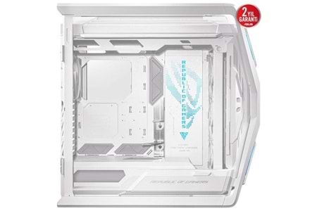  ASUS ROG HYPERION GR701 ÇELİK ALAŞIMLI GAMING E-ATX PC KASASI BEYAZ