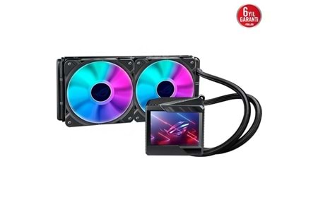 ASUS 240MM ROG RYUJIN II 240 V2 ARGB SIVI SOĞUTMALI AM5-1700P İŞLEMCİ FANI