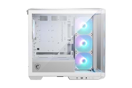 MSI MAG PANO M100R PZ 4-ARGB FANLI GAMING MICRO-TOWER PC KASASI BEYAZ