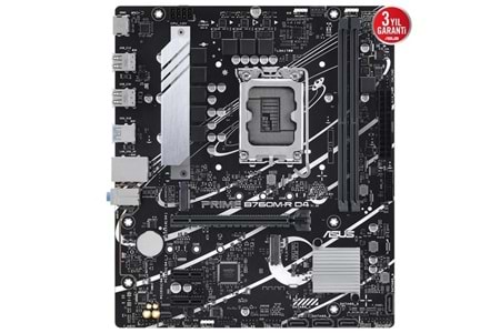 ASUS PRIME B760M-R D4 DDR4 HDMI PCIE 4.0 1700P mATX