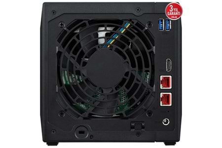 ASUSTOR AS5404T-4GB CELERON N5105-4GB RAM-2-diskli Nas Sunucu (Disksiz)