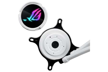  ASUS 360MM ROG STRIX LC III ARGB AM5-1700P SIVI SOĞUTMALI İŞLEMCİ FANI BEYAZ