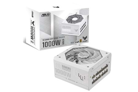 ASUS 1000W 80+ GOLD TUF GAMING TAM MODÜLER POWER SUPPLY BEYAZ
