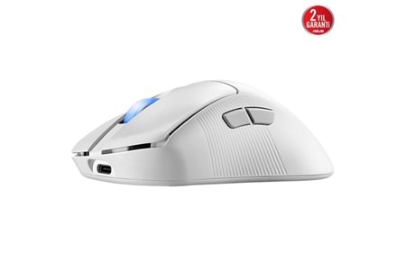 ASUS ROG KERIS II ACE 42.000dpi Kablosuz Oyuncu Mouse Beyaz