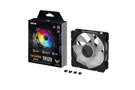ASUS TUF TR120 Reverse ARGB 120mm Siyah Kasa Fanı