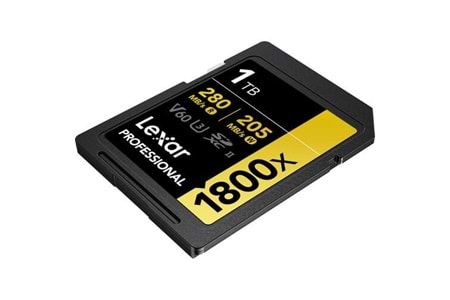 LEXAR 1TB PROFESSIONAL 1800X LSD1800001T-BNNNU SDHC HAFIZA KARTI