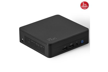 ASUS NUC13 PRO SLIM CORE i7 1360P-RAM-DİSK YOK-FDOS BAREBONE MINI PC