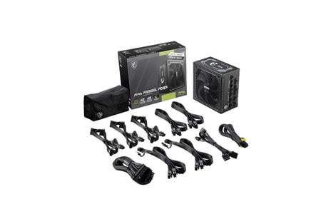 MSI 1250W 80+ GOLD MAG A1250GL PCIE 5.1 TAM MODÜLER POWER SUPPLY