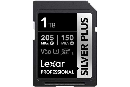 LEXAR 1TB SILVER PLUS LSDSIPL001T-BNNNG SDHC HAFIZA KARTI