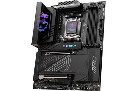 MSI MPG X870E CARBON WIFI-7 DDR5 HDMI DP PCIe 16X v5.0 AM5 ATX