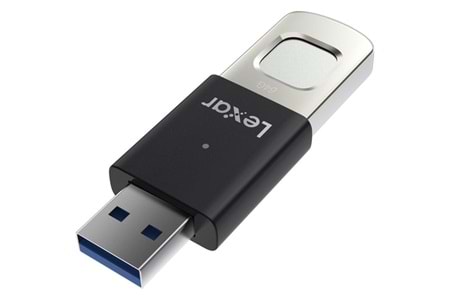 LEXAR 256GB JUMP DRIVE FINGERPRINT F35 PRO LJDF35P256G-RNBNG USB 3.2 BELLEK