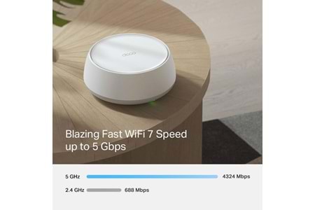 TP-LINK BE25 BE5000 WIFI7 EV OFİS TİPİ MESH ROUTER 3-lü paket