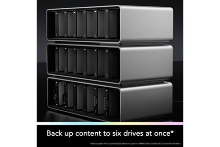 LEXAR PROFESSIONAL WORKFLOW LPWF800N-4A1NGL-Thunderbolt 4 Yukseltmesı Ve 6 Modul Yuvası 
