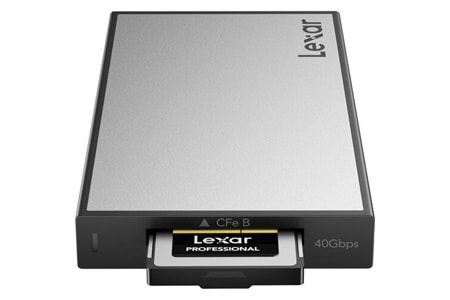 LEXAR PROFESSIONAL WORKFLOW LPWF740N- 6ANGL CFEXPRESS 4.0 TYPE-A HARİCİ KART OKUYUCU