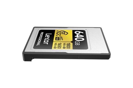 LEXAR 640GB PROFESSIONAL GOLD LCAGOLD640G- RNENG CFEXPRESS 4.0 TYPE-A KART