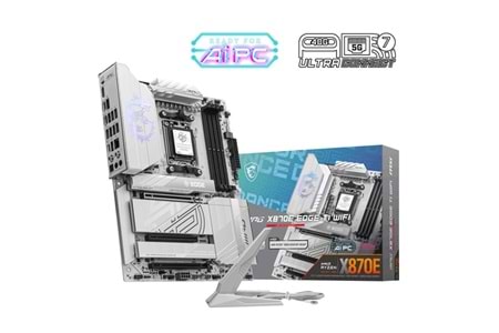 MSI MPG X870e EDGE TI WIFI7 DDR5 RGB HDMI-DP USBC PCIE 5.0 AM5 ATX