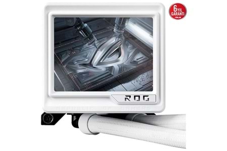 ASUS 360MM ROG RYUJIN III 360 ARGB EXTREME WHITE AM5-1851P SIVI SOĞUTMALI İŞLEMCİ FANI BEYAZ