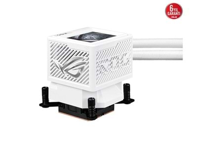 ASUS 360MM ROG RYUJIN III 360 ARGB EXTREME WHITE AM5-1851P SIVI SOĞUTMALI İŞLEMCİ FANI BEYAZ