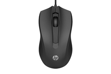 Hp 105 822M9UT Black Wıred Mouse