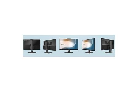 Msı Modern Am242p 12M-1694Tr 23.8 Fhd 16:9 (1920X1080) I5-1235U 8Gb Ddr4 512Gb Ssd W11h Sıyah Aıo Pc