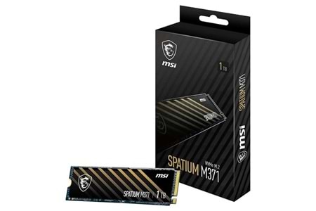 MSI 1TB SPATIUM M371 2350-1700MB/s M2 NVME GEN3 DİSK