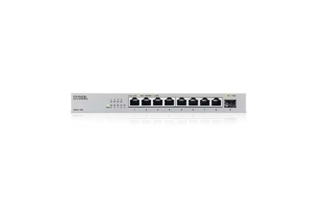 ZYXEL 8port XMG-108 2.5 Gigabit-1-SFP 10GbE Yönetilemez Switch Metal