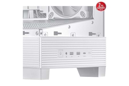 ASUS A31 PLUS TG ARGB GAMING MID-TOWER PC KASASI BEYAZ