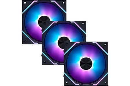 MSI MPG EZ120 ARGB-B KASA FANI+KONTROL ÜNİTESİ 3-lü paket
