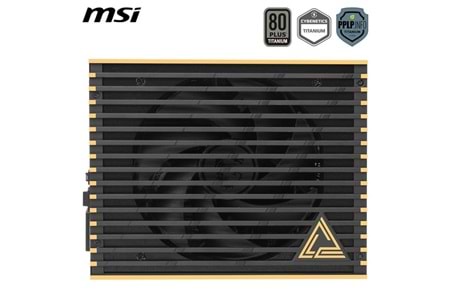 MSI 1600W 80+ TITANIUM MEG AI1600T PCIE 5.1 TAM MODÜLER POWER SUPPLY
