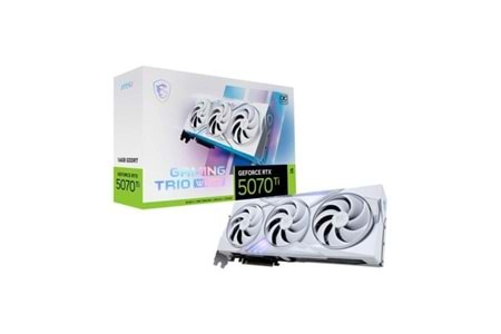 MSI 16GB RTX5070TI GAMING TRIO OC WHITE GDDR7 256bit HDMI-DP PCIE 5.0