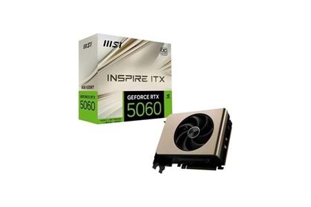 MSI 8GB RTX5060 INSPIRE ITX OC GDDR7 128bit HDMI-DP PCIE 5.0