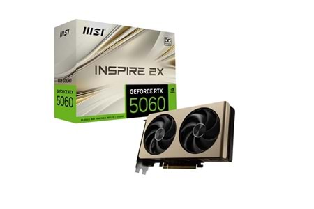 MSI 8GB RTX5060 INSPIRE 2X OC GDDR7 128bit HDMI-DP PCIE 5.0