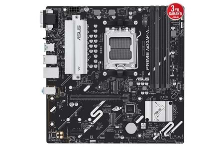 ASUS PRIME A620AM-A CSM DDR5 HDMI-DP PCIE 4.0 AM5 mATX KURUMSAL ANAKART