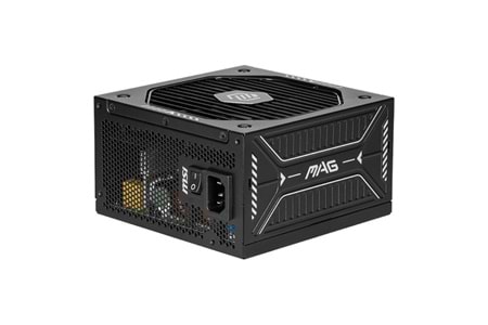 MSI 750W 80+ GOLD MAG A750GLS PCIE 5.1 POWER SUPPLY