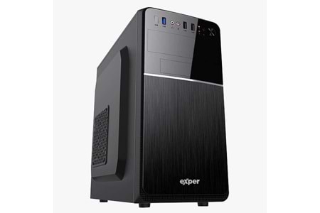 EXPER FLEX DEX143 CORE i3 14100F-8GB RAM-256GB NVME-2GB GT710-FDOS