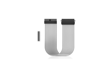 DEEPCOOL EC300-24P-WH Standart Atx Ps2 Güç Kaynağı Uzatma Kablosu Yüksek Kaliteli 18Awg Fiber 300Mm