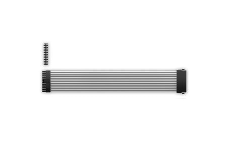 DEEPCOOL EC300-24P-WH Standart Atx Ps2 Güç Kaynağı Uzatma Kablosu Yüksek Kaliteli 18Awg Fiber 300Mm