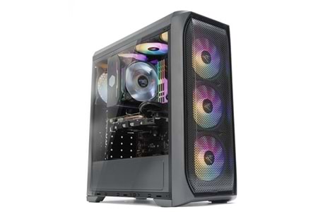 ZALMAN N5 MF 4-RGB FANLI GAMING MID-TOWER PC KASASI