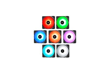 DEEPCOOL RF120 Pwm Özellikli Rgb Led Aydınlatma Kasa Fanı 120Mm