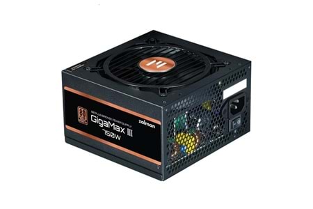 ZALMAN 750W 80+ BRONZE ZM750-GV3 PCIE 5.0 POWER SUPPLY