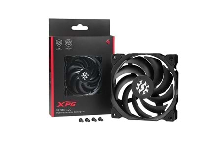 XPG VENTO 120ARGB BKCWW 3pin RGB 12CM KASA FANI