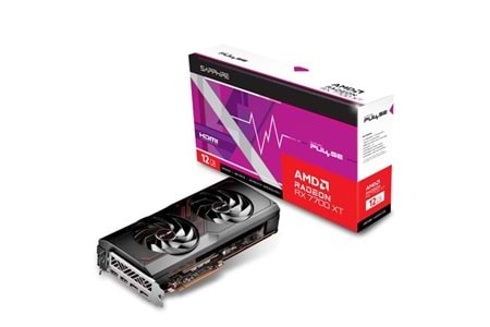 SAPPHIRE 12GB RX7700XT PULSE 11335-04-20G GDDR6 192bit PCIE 4.0
