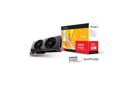 SAPPHIRE 16GB RX7800XT PULSE 11330-02-20G RX7800XT GDDR6 256bit PCIE 4.0