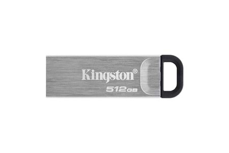 KINGSTON 512GB DataTraveler Kyson DTKN/512GB USB 3.1 BELLEK METAL