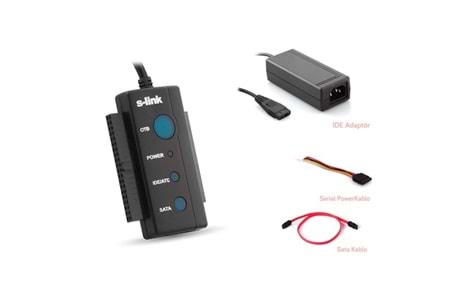 S-link SL-SATA35 Usb 2.0 SATA + IDE Data Kablosu