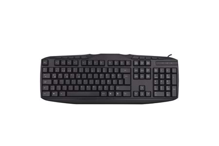 Everest KB-250U Siyah USB Q Multimedia Klavye
