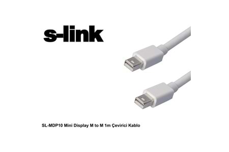 S-link 1metre SL-MDP10 mDP-mDP Çevirici Kablo